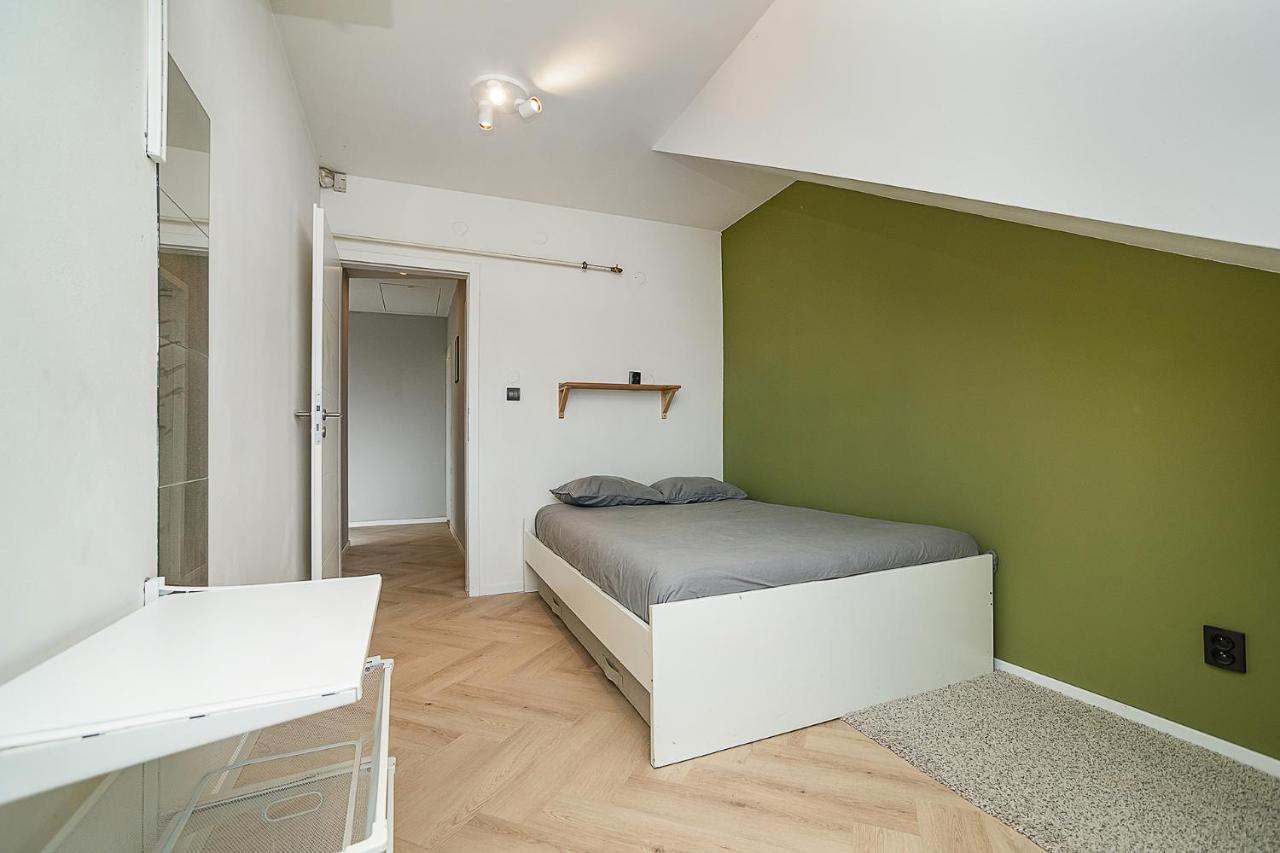 Big 4-Bedroom Flat, Terrace With Great Vitkov View Prága Kültér fotó